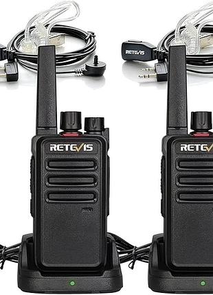 Рація retevis rt668 з навушниками pmr446 hands-free, ліцензія, безкоштовна рація для готельних магазинів, професійний шумозаглушувач, 16 каналів