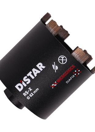 Сверло алмазное distar коронка подрозетник 82x70-4&nbsp;м16, сегмент rs-x (11133048034)