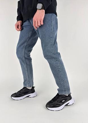 Мужские кроссовки lacoste l003 neo shot black white