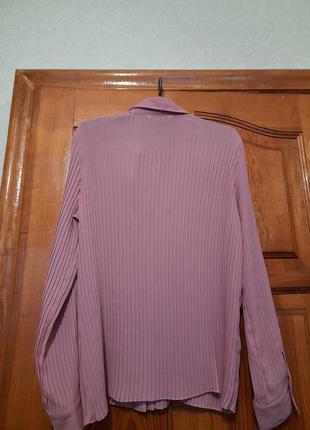 Нарядная блузка плиссе 16/44 размера2 фото