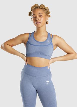 Gymshark seamless   женский бесшовный спортивный топ-бра для тренировок