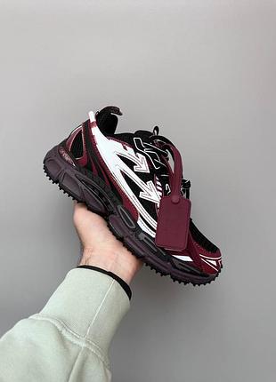 Off-white be right back burgundy