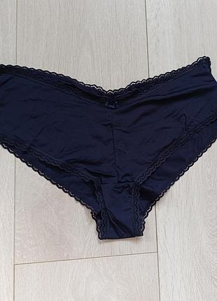 Синие трусики базовые трусы h&amp;m m м 10 38 46
