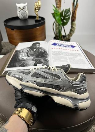 Мужские кроссовки lacoste l003 2k24 grey silver