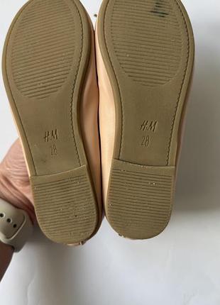 Дитячі  балетки h&m 5