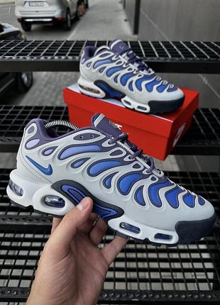 Кросівки nike air tn plus drift (сірі & фіолет)