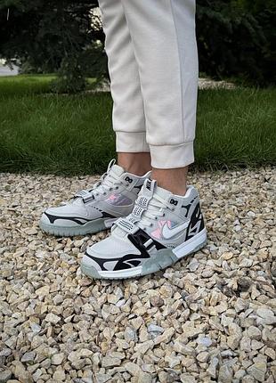 Кросівки nike air trainer utility sp (gray & black)