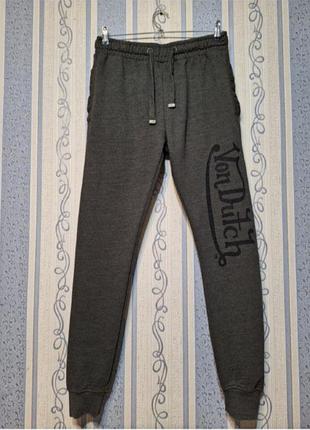 Спортивные штаны на флисе von dutch