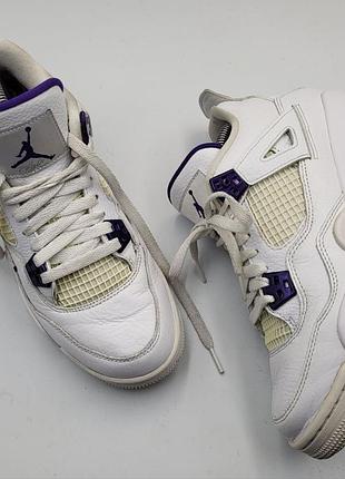 Кроссовки - nike air jordan 4 retro "metallic purple”