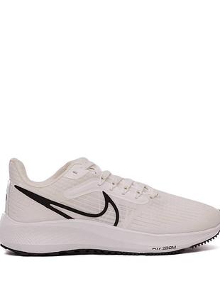 Женские кроссовки nike air zoom pegasus 39 white silver