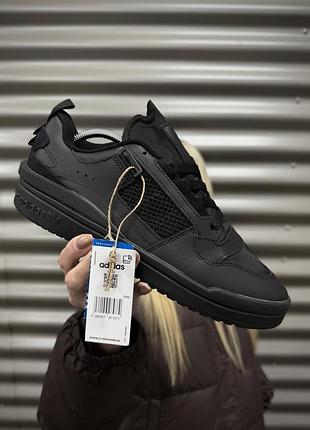Кросівки adidas forum ie (all black)