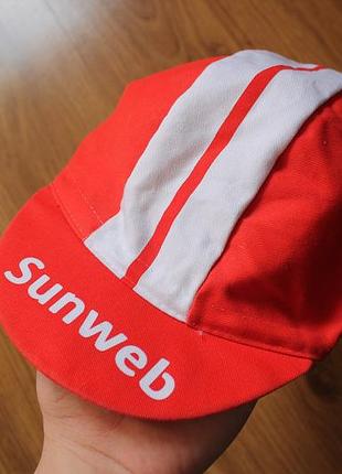 Велосипедна кепка унісекс craft sunweb professional team