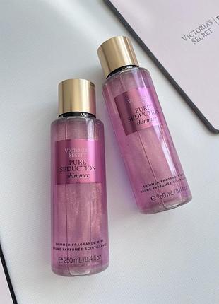 Pure seduction shimmer мист спрей виктория сикрет victoria’s secret
