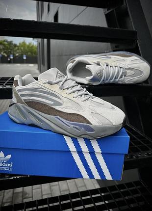 Кросівки adidas yeezy boost 700 v2 (gray &amp; brown)