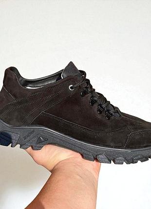 Мужские тактические зимние кроссовки 36-50р натуральная кожа l345-50-47