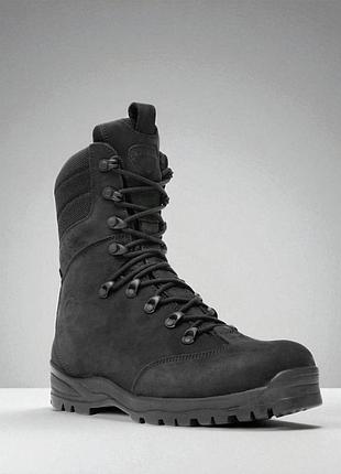 Военные мужские зимние берцы из кожи. 35-47р черные. водонепроницаемые! stzm-1037 37
