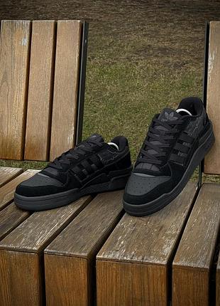 Кросівки adidas forum exhibit low 2.0 (all black)