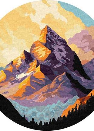 Картина за номерами - фарби природи ©art_selena_ua ідейка d33 см (kho-r1037)
