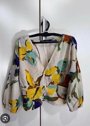 Стильный женская блуза zara