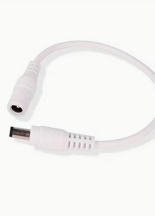 Удлинитель usb кабель питания 5 вт usb-dc 5.5x2.1мм dfaw-01m белый