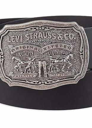 Ремень levi’s® belt with removable plaque buckle [11lv02p6 black]_eu100/us40