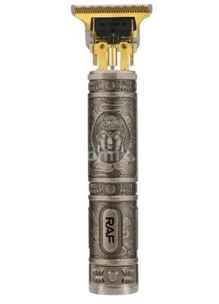 Тример для стрижки бород та усов usb raf r.434 золотой - top shop ua_
