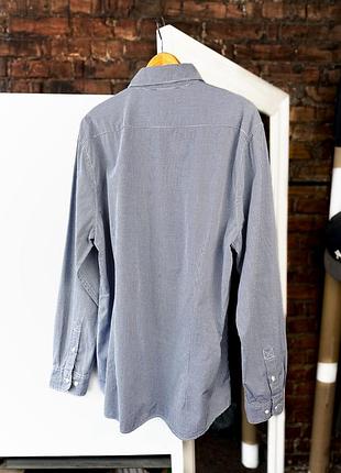 Men’s shirts button up barbour plaid light blue 3