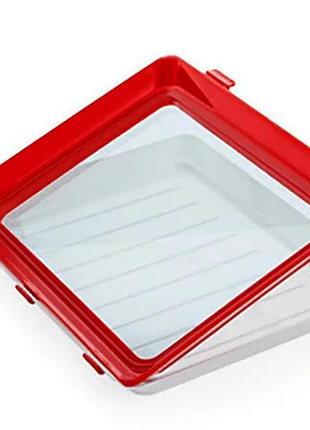 Лоток для хранения пищевых продуктов в вакуумной упаковке clever tray top shop ua_