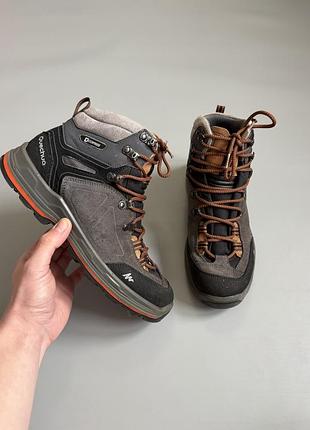 Ботинки quechua trek 100 waterproof forclaz 500 42(27cm)