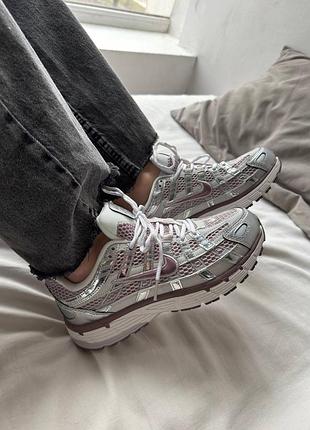 Жіночі кросівки nike p-6000 platinum violet vast grey