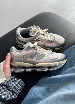 Женские кроссовки new balance 2000 truffle salt New balанс