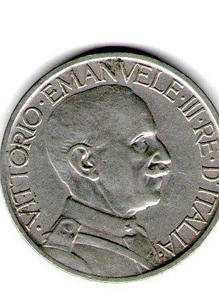 Италия ø король виктор эммануил iii 2 лиры, 1923 год никель, 10g, ø 29mm no2377