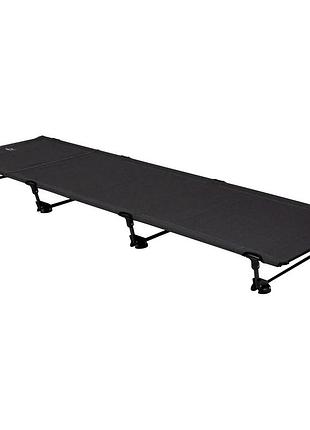 Кровать раскладная 120 кг 192x59.5 см для кемпинга и туризма bo-camp quick easy grey