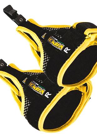 Темляк vipole top-click tg xs черный для скандинавской ходьбы и трейлраннинга комплект 2 шт.