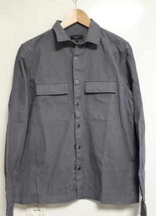 New look 
чоловіча сорочка карго  в синьому кольорі 
36 / s /44
100% котон
ідеальний стан без слідів носіння