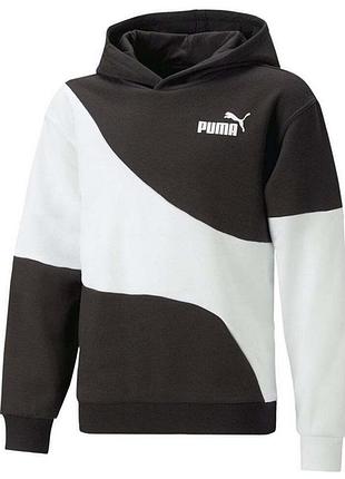 Толстовка худи трехнитка puma power cat размер 5-6 лет рост 116 оригинал