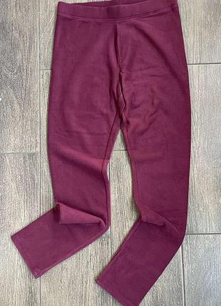 Теплые микрофлисовые лосины размер xxl (16) рост 158-164см old navy