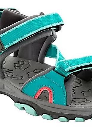 Спортивные босоножки сандалии размер 31-32 стелька 19,5 см jack wolfskin оригинал