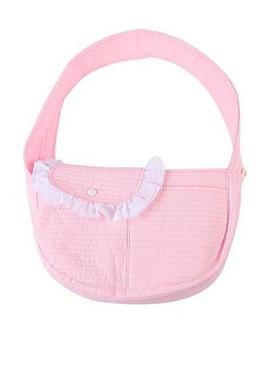 Слінг-переноска для котів і собак lesko sy-2022-0502 pink l 5 шт.