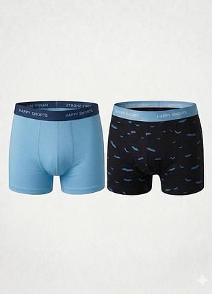 Трусики-боксеры набор 2 шт. для мальчика happy shorts lidl hs-j-1230 146-152 см (10-12 years) комбинированный