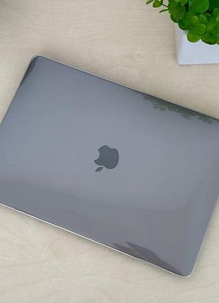 Прозорий чохол накладка hardshell для macbook pro 14.2" a2442 / a2779 / a2918 / a2992 / a3112 /a3185 crystal