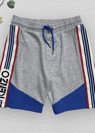Оригінальні шорти з лампасами kenzo на хлопчика