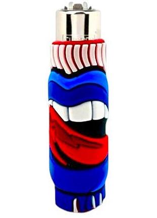 Зажигалка clipper lighter silicone spicy soul в силиконовом чехле 5