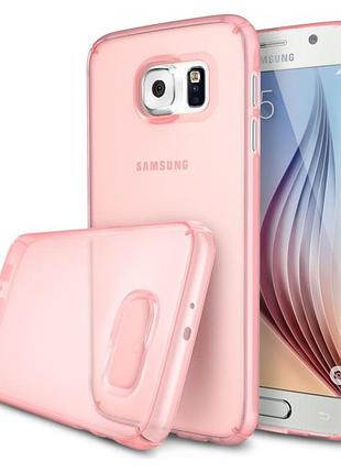 Чехол для samsung galaxy s6 (frost pink) – ringke slim