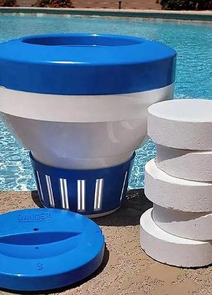 Дозатор-поплавок intex mini для хлорирования бассейнов 12.7 см