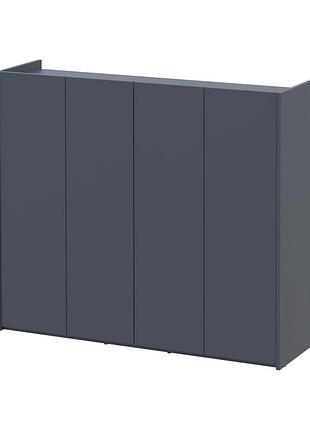 Тумба для обуви doros кассель графит 4 дсп 128х40х110 (41516215)