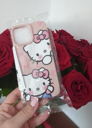 Чехол iphone 15 pro max hello kitty 3