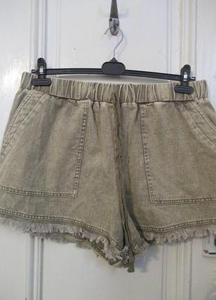 Шорты джинсовые.разм 2xl
