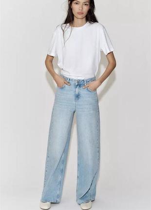 Джинси wide leg фірми zara