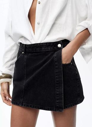Шорти юбка zara